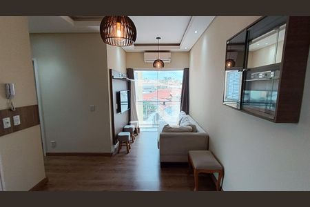 Sala de apartamento para alugar com 1 quarto, 60m² em Vila Barcelona, Sorocaba