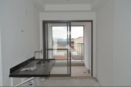 Sala/Cozinha de kitnet/studio para alugar com 1 quarto, 27m² em Vila Dom Pedro I, São Paulo