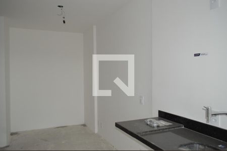 Sala/Cozinha de kitnet/studio para alugar com 1 quarto, 27m² em Vila Dom Pedro I, São Paulo