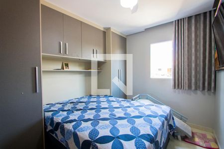 Quarto 1 - Suíte de apartamento à venda com 2 quartos, 51m² em Vila Valparaíso, Santo André