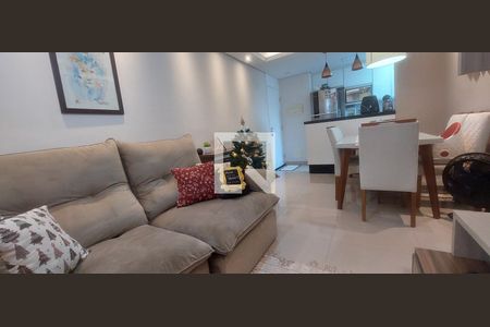 Sala de apartamento à venda com 3 quartos, 64m² em Utinga, Santo André