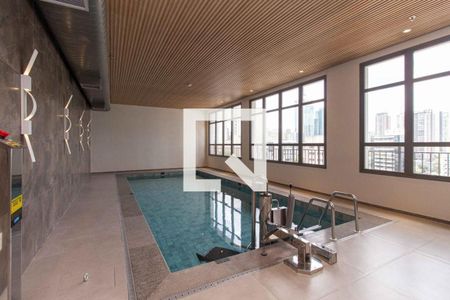 Área comum - Piscina de kitnet/studio para alugar com 1 quarto, 21m² em Paraíso, São Paulo