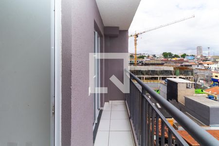 Sacada de apartamento para alugar com 1 quarto, 28m² em Vila Tolstoi, São Paulo