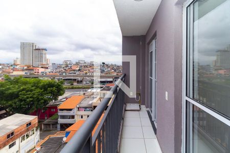 Sacada de apartamento para alugar com 1 quarto, 28m² em Vila Tolstoi, São Paulo