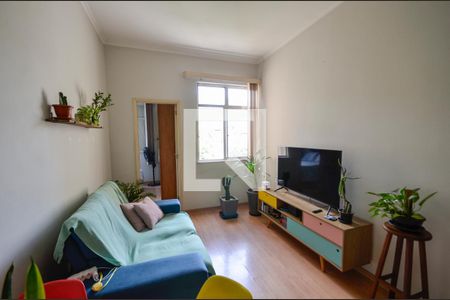 Sala de apartamento à venda com 1 quarto, 45m² em Tijuca, Rio de Janeiro