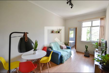 Sala de apartamento à venda com 1 quarto, 45m² em Tijuca, Rio de Janeiro