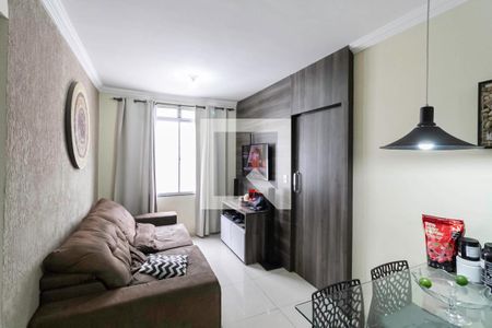 Sala de apartamento à venda com 3 quartos, 100m² em Parque Xangri-lá, Contagem