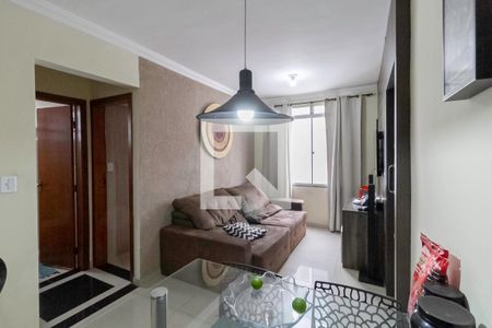 Sala de apartamento à venda com 3 quartos, 100m² em Parque Xangri-lá, Contagem