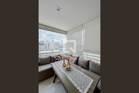 Varanda da Sala de apartamento à venda com 2 quartos, 59m² em Vila Dom Pedro I, São Paulo