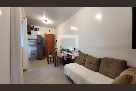 Sala de apartamento à venda com 2 quartos, 70m² em Parque Erasmo Assunção, Santo André