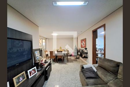 Sala de apartamento à venda com 3 quartos, 112m² em Buritis, Belo Horizonte