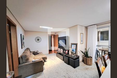 Sala de apartamento à venda com 3 quartos, 112m² em Buritis, Belo Horizonte