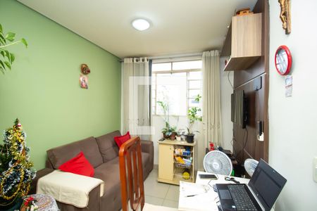 Sala de apartamento à venda com 3 quartos, 56m² em Horto, Belo Horizonte