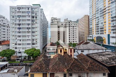 Vista de apartamento para alugar com 2 quartos, 110m² em Embaré, Santos