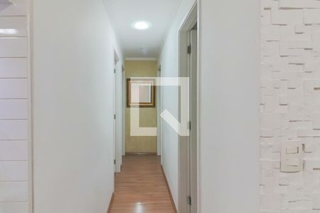 Corredor Quartos de apartamento à venda com 3 quartos, 74m² em Jaguaré, São Paulo