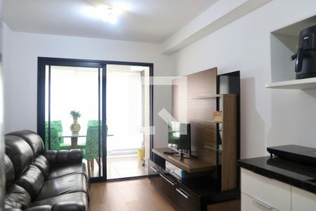 Sala de apartamento para alugar com 1 quarto, 35m² em Mirandópolis, São Paulo