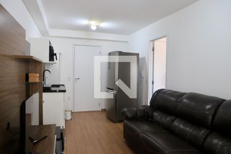 Sala de apartamento para alugar com 1 quarto, 35m² em Mirandópolis, São Paulo