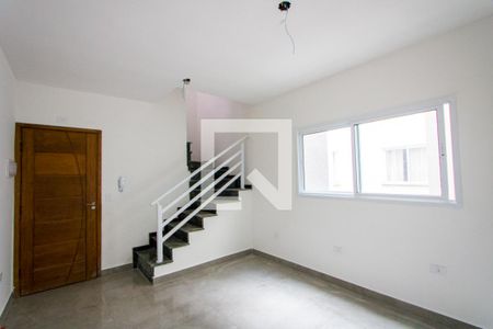 Sala de apartamento para alugar com 2 quartos, 120m² em Vila Linda, Santo André