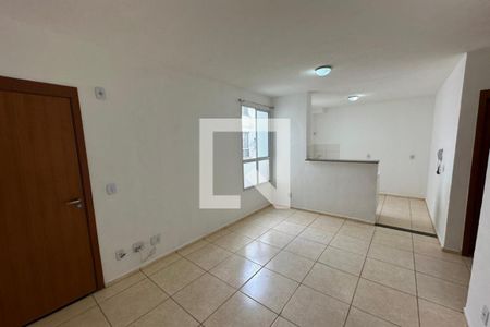 Sala de apartamento para alugar com 2 quartos, 50m² em Jardim Heitor Rigon, Ribeirão Preto