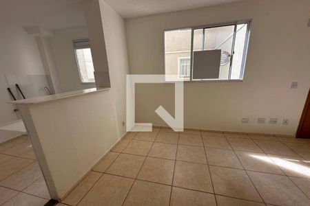 Sala de apartamento para alugar com 2 quartos, 50m² em Chácaras Hipica, Ribeirão Preto