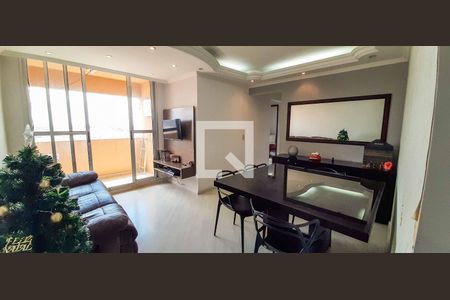 Sala de Estar de apartamento à venda com 3 quartos, 79m² em Jaguaribe, Osasco