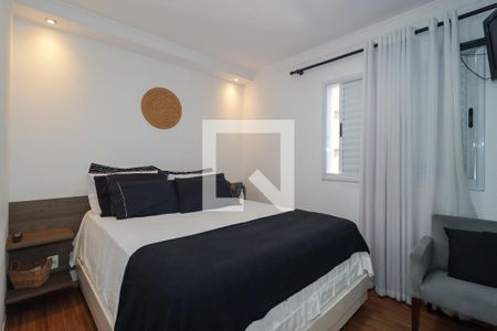 Suíte de apartamento à venda com 3 quartos, 70m² em Jardim Henriqueta, Taboão da Serra