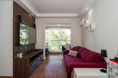 Sala de apartamento à venda com 3 quartos, 70m² em Jardim Henriqueta, Taboão da Serra