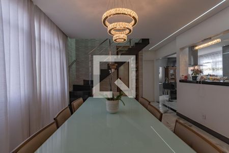 Sala de Jantar de apartamento à venda com 4 quartos, 150m² em Indaiá, Belo Horizonte