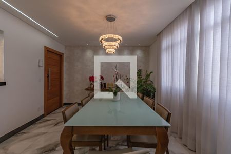 Sala de Jantar de apartamento à venda com 4 quartos, 150m² em Indaiá, Belo Horizonte