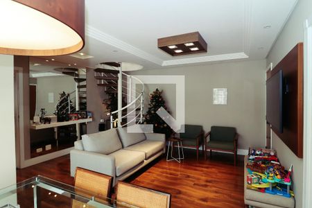 Sala de apartamento à venda com 3 quartos, 206m² em Vila da Saúde, São Paulo