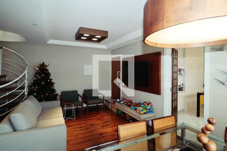 Sala de apartamento à venda com 3 quartos, 206m² em Vila da Saúde, São Paulo