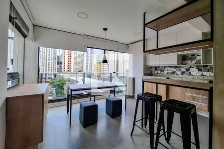 Sala de apartamento para alugar com 1 quarto, 41m² em Liberdade, São Paulo