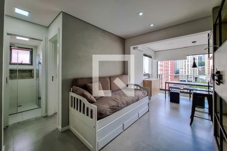 Sala de apartamento para alugar com 1 quarto, 41m² em Liberdade, São Paulo