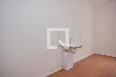 Cozinha de kitnet/studio para alugar com 1 quarto, 17m² em Vila Andrade, São Paulo