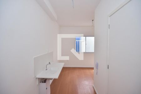 Cozinha de kitnet/studio para alugar com 1 quarto, 17m² em Vila Andrade, São Paulo