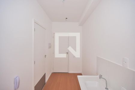 Cozinha de kitnet/studio para alugar com 1 quarto, 17m² em Vila Andrade, São Paulo