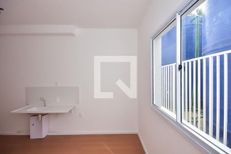 Sala / Quarto de kitnet/studio para alugar com 1 quarto, 17m² em Vila Andrade, São Paulo