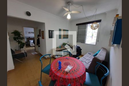 Sala de apartamento para alugar com 1 quarto, 60m² em Guilhermina, Praia Grande