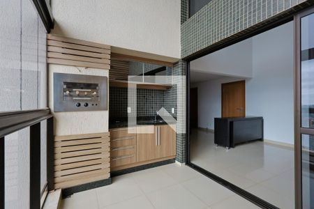 Varanda da Sala de apartamento para alugar com 3 quartos, 145m² em Vale do Sereno, Nova Lima