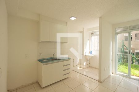 Detalhe da Sala/Cozinha de apartamento para alugar com 2 quartos, 64m² em Campo Grande, Rio de Janeiro