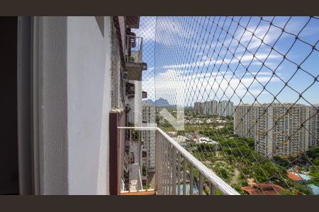 Sacada da Sala de apartamento para alugar com 2 quartos, 59m² em Barra da Tijuca, Rio de Janeiro