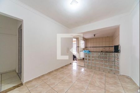 Sala/Quarto de casa para alugar com 1 quarto, 26m² em Vila Bela Vista, Santo André