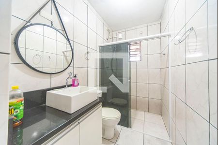 Banheiro de casa para alugar com 1 quarto, 26m² em Vila Bela Vista, Santo André