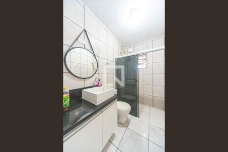 Banheiro de casa para alugar com 1 quarto, 26m² em Vila Bela Vista, Santo André