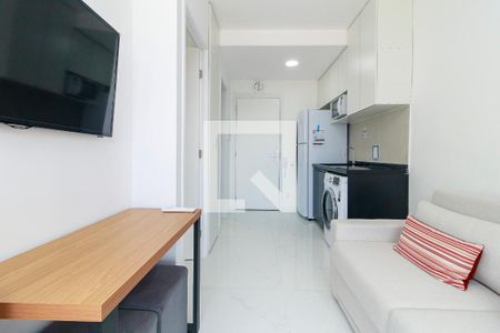 Sala de apartamento para alugar com 1 quarto, 27m² em Jardim das Acacias, São Paulo