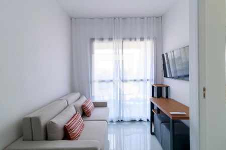 Sala de apartamento para alugar com 1 quarto, 27m² em Jardim das Acacias, São Paulo