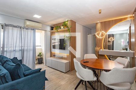 Sala de apartamento à venda com 2 quartos, 55m² em Vila Vermelha, São Paulo