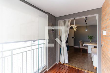 Varanda de apartamento à venda com 2 quartos, 59m² em Várzea da Barra Funda, São Paulo