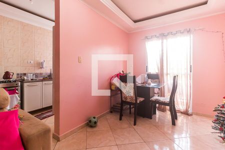 Sala/Sala de Jantar de apartamento para alugar com 2 quartos, 52m² em Vila Nova Cintra, Mogi das Cruzes