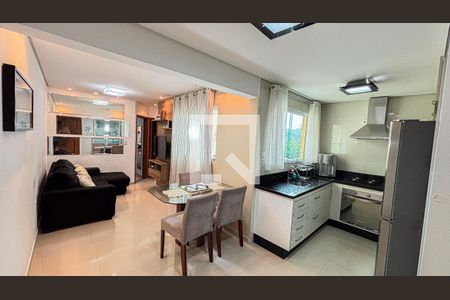 Sala - Sala de Jantar de apartamento à venda com 2 quartos, 108m² em Jardim Ana Maria, Santo André